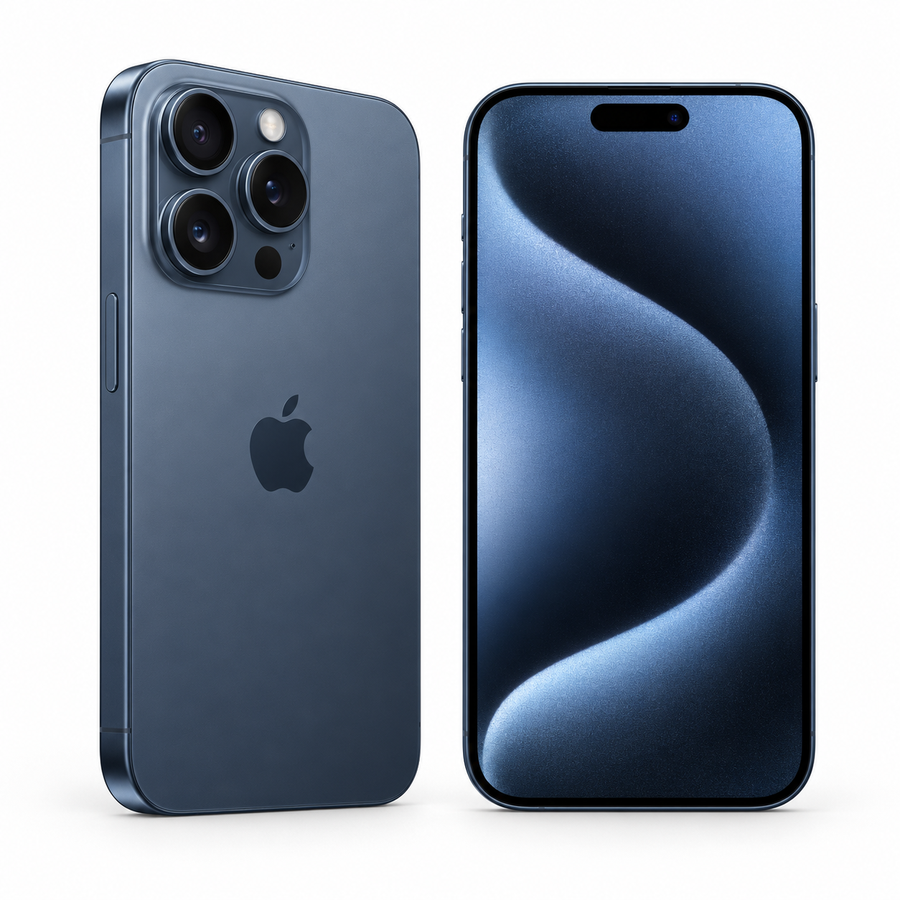 iPhone 15 Pro Blue Titanium